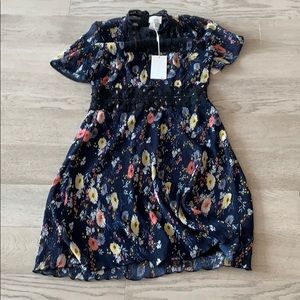 Floral Anthropologie dress